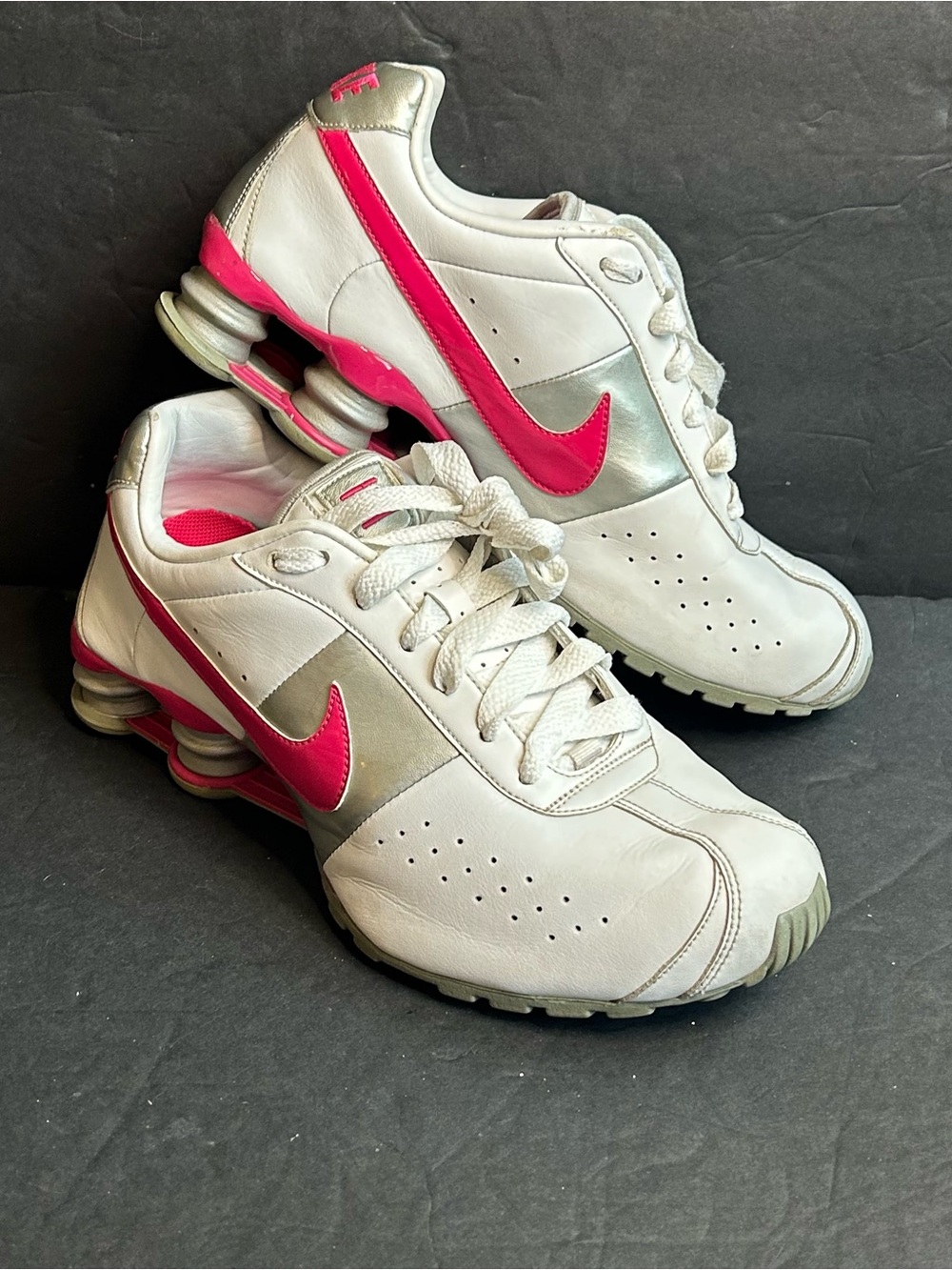 Vintage 2008 Nike Shox Classic II White/Pink 343907-161 Women’s Size 9.5